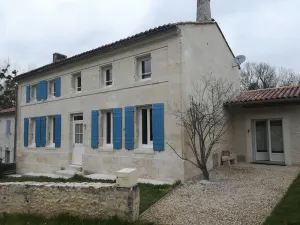 Image of Near the town of Saintes, Typical \"Charente\" renovated house
