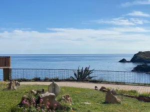 Image of Apartment up to 4 people in Collioure feet in water facing the sea