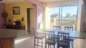 Image of Carnon Sea view, beautiful air-conditioned apartment 50 m2 + terrace 25m2 on garden