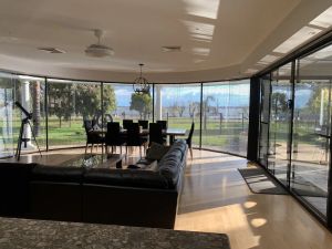 Image of Luxury resort style living on Lake Mulwala with breathtaking views & pool\/sauna!