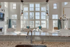 Image of Modern Farmhouse Style Chalet with amazing Kentucky Lake views - Dock, Hottub and Firepit!