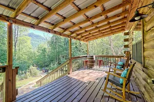 Image of Clyde’s Cabin: Mtn View, Fire Pit, Pet-Friendly