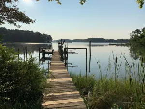 Image of Nassawadox Creek Waterfront Home with Private Pool