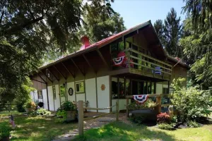 Image of Bavarian Style Country Home on 120 Acres of Fields and Forests