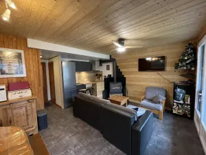 Image of Chalet T4 ensoleillé avec jardin, proche commerces & pistes, navette gratuite, équipement complet - FR-1-787-38
