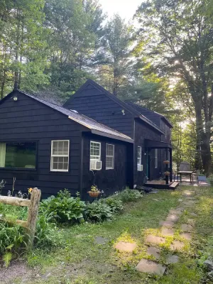 Image of Peaceful Cabin in the Woods and near the mountains