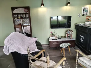 Image of Gite le cottage martin église renovated house in normandy setting