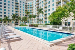 Image of One bedroom apt just 1 mile to the beach with pool, gym, and playroom!