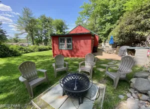 Image of Stay at the Little Red Cottage and enjoy Lake Wallenpaupack in the Poconos.