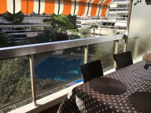 Image of Nice 36 m with balcony and pool near beaches