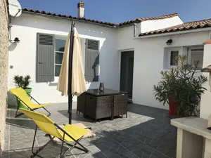 Image of Renovated retreated house in the Center Village du Bois Plage in Ré