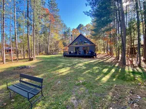 Image of Waterfront Home On Beautiful Lower Post Lake