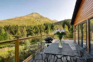 Image of 2 bedroom lodge with stunning loch mountain views