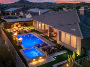 Image of Elegant GOLF COURSE Retreat w\/private CASITA! Pool\/Hot Tub*WiFi*Putting Green