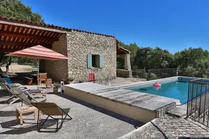 Image of House in stones for 10 guests. 2,5 hectares of protected nature, Luberon view