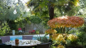 Image of a garden in town - TOULOUSE house near metro