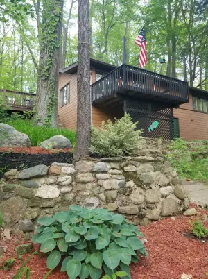 Image of Treetop Cottage-Private Mill Lake-HotTub-Kayaks-Firepit-Boats -DOGS ok! No Fees!