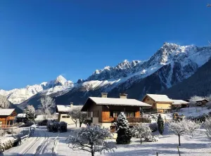 Image of Charming Chalet With Garden In Les Houches