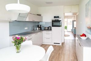Image of Charmingly furnished vacation apartment with a great view of Barth harbor