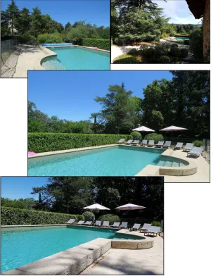 Image of Superb Bastide from 1825.  Salt pool, heated.