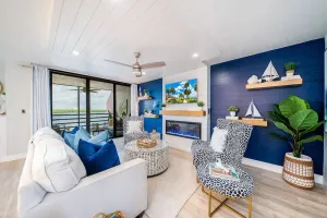 Image of Magazine-Worthy Waterfront Condo ~Heated Pool & Spa w\/Resort Amenities & WiFi; Walk to Shops\/Dining