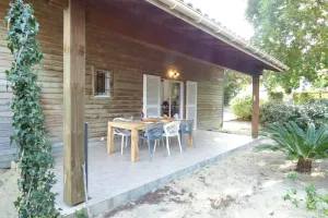 Image of VILLA L'OUSTAL, peaceful setting between golf course, forest and ocean at MOLIETS-ET-MAA