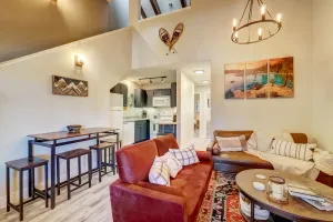 Image of Private condo steps from ski lift minutes to lake