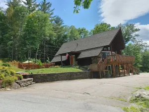 Image of Large, Comfortable, Retro 1970s Hillside Chalet