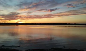 Image of Quaint Family \"Up North\" Cottage on Tawas Lake - catch fish, relax, sunsets!