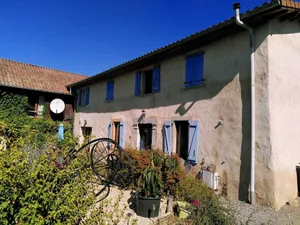 Image of Converted Farmhouse and Barn with Private Pool in rural France.