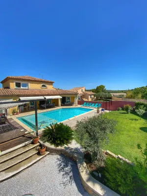 Image of DREAM VILLA FOR 8 PEOPLE WITH HUGE POOL.