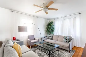 Image of The B&W Haven 5BR Home with yard theater