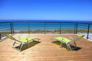 Image of Beach villa in Plouescat, superb sea view, feet in the water