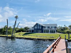 Image of Riverfront views. Sleeps 12 with private dock.