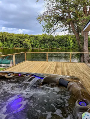 Image of River Retreat W\/ HOT TUB\/ Game room