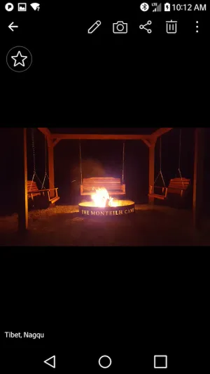 Image of Luxury cabin retreat in the woods.