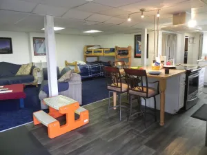 Image of Large 1 bedroom Apt, bunk bed, trundle,  with Amazing Kitchen