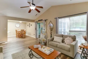 Image of NEWLY UPDATED! Charming 2 Bedroom Townhouse near Prime Outlets - Pet friendly.