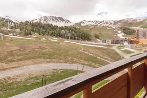 Image of 3rd floor, view ski slopes, balcony, tv, ski locker, 22m², La Plagne