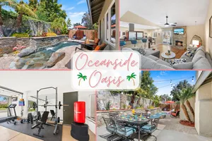 Image of Oceanside Oasis : Walk-in Spa, Gym & Games!