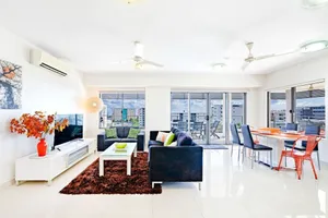 Image of 'The Smith' A Vibrant Poolside Balcony Haven