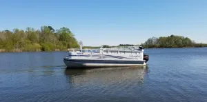 Image of BOAT Rental Only - Bentley Pontoon with new Garmin electronics