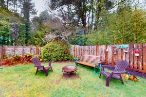 Image of Dog-friendly, mid-century home w\/hot tub close to beach