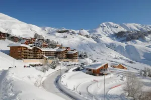 Image of 300m from resort center, 3rd floor, parking, tv, ski locker, 45m², Orcières Merlette 1850