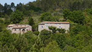Image of Gîte clim garage, Les Vans Ardèche, large panoramic terrace, gorges Ardèche
