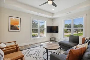 Image of New Vacation Home - 4 Bed\/3 Bath w\/ Hot Tub & Fire pit - 5 min to beach