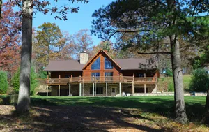 Image of Secluded lodge on top of a mountain \/ 235 acres \/ 9 hole golf course \/ Sleeps 60