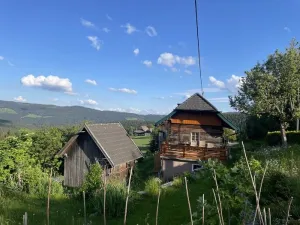 Image of Andi's mountain hut at 1000m above sea level, swimming at Lake Goggausee, Ski Hochrindl, Flattnitz