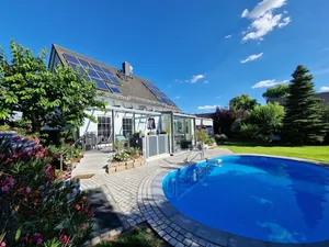 Image of Idyllic vacation apartment with pool, whirlpool and sauna near Leipzig