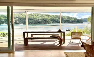 Image of The Sandbar House, Royal National Park, waterfront beach house
